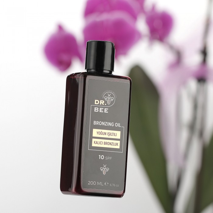 Yoğun Işıltılı Bronzlaştırıcı Yağ Spf 10+
