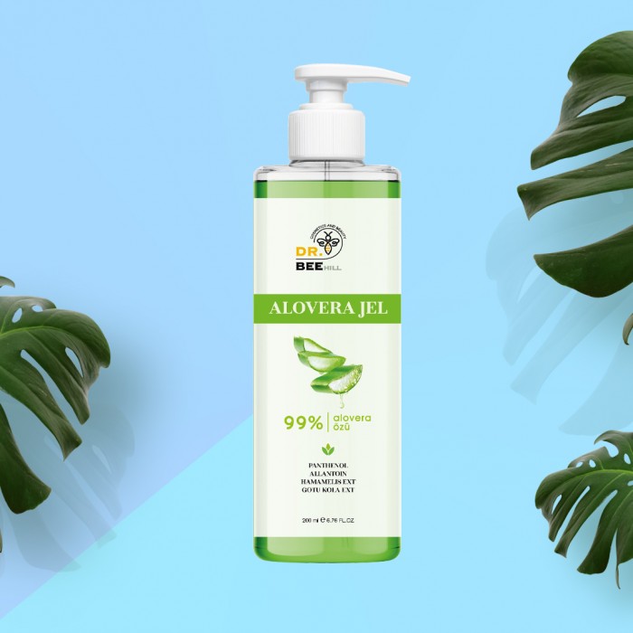  Aloe vera jel %99 Aloe vera Özlü doğal Nemlendirici Jel 200ml